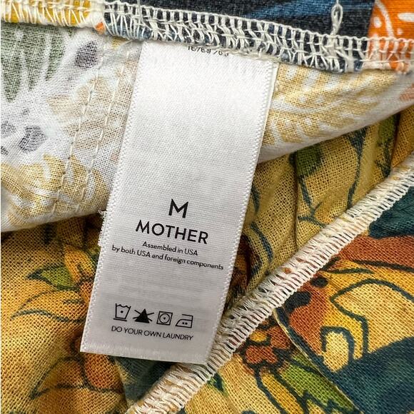 Mother x Carolyn Murphy Recycled Hawaiian Board Shorts High Waist size M NEW Tag - Picture 8 of 10